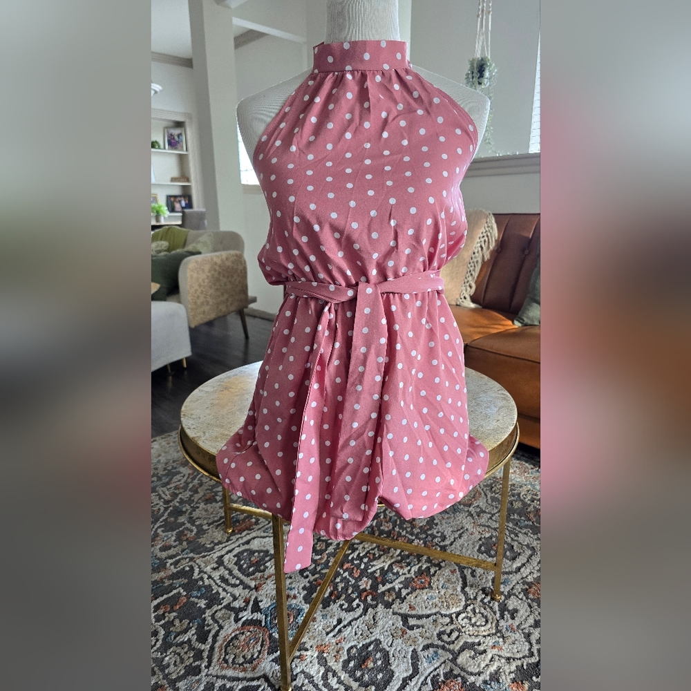 Cute Polka Dot Romper